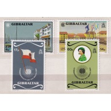 BOY SCOUT GIBRALTAR SERIE COMPLETA DE ESTAMPILLAS NUEVAS MINT SCOUTS